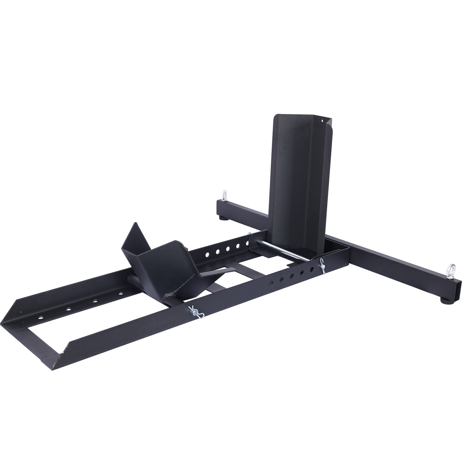15"-22" Motorcycle Stand Wheel Chock Upright Adjustable 1800lb Capacity