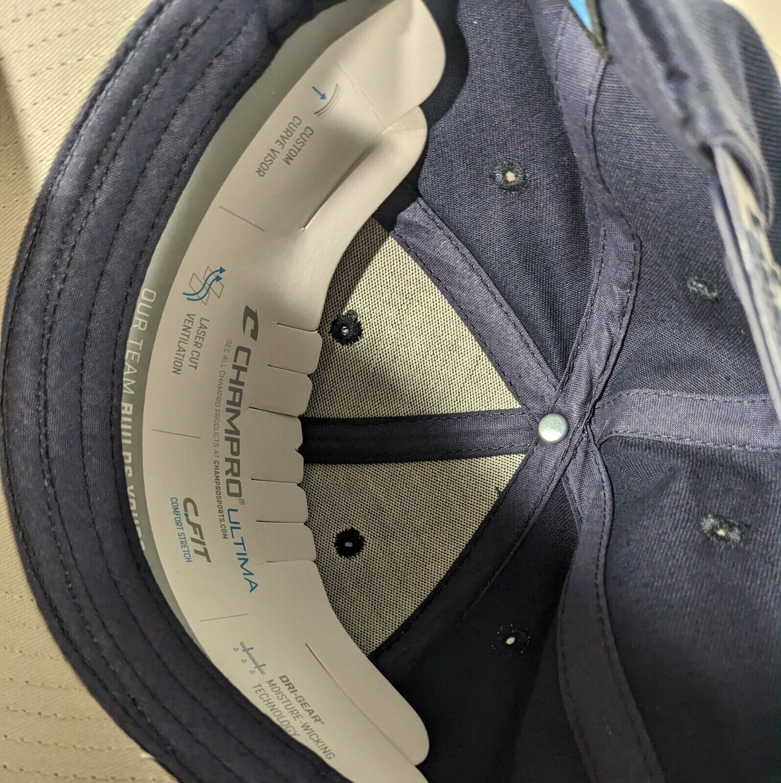 Navy Blue Hat F Logo