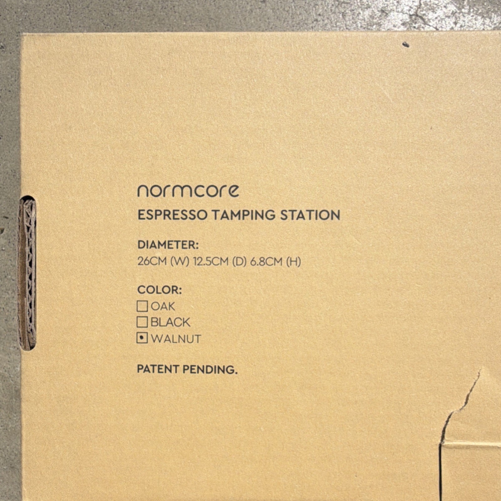 Normcore 58mm Espresso Tamping Station Walnut