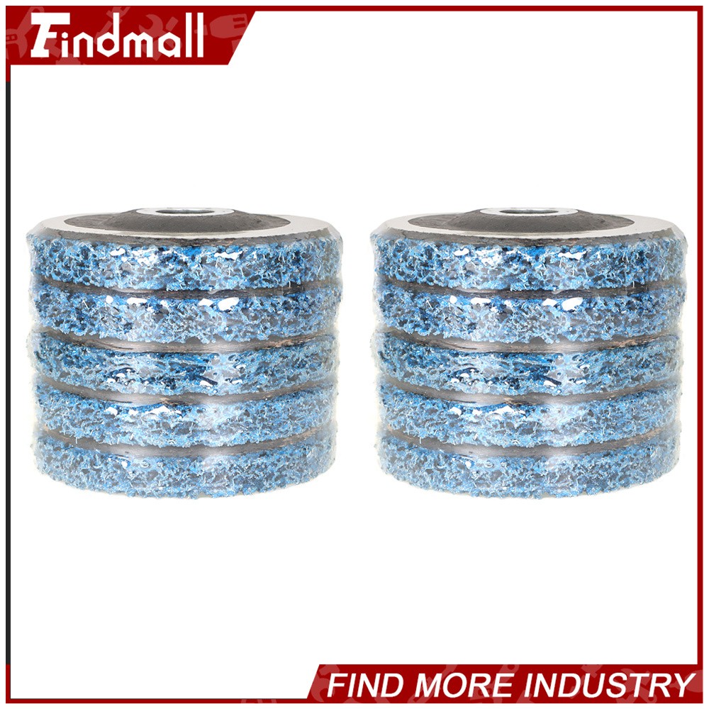 Findmall 10 x 4.5'' Poly Strip Disc Wheel Paint Rust Removal Clean Angle Grinder