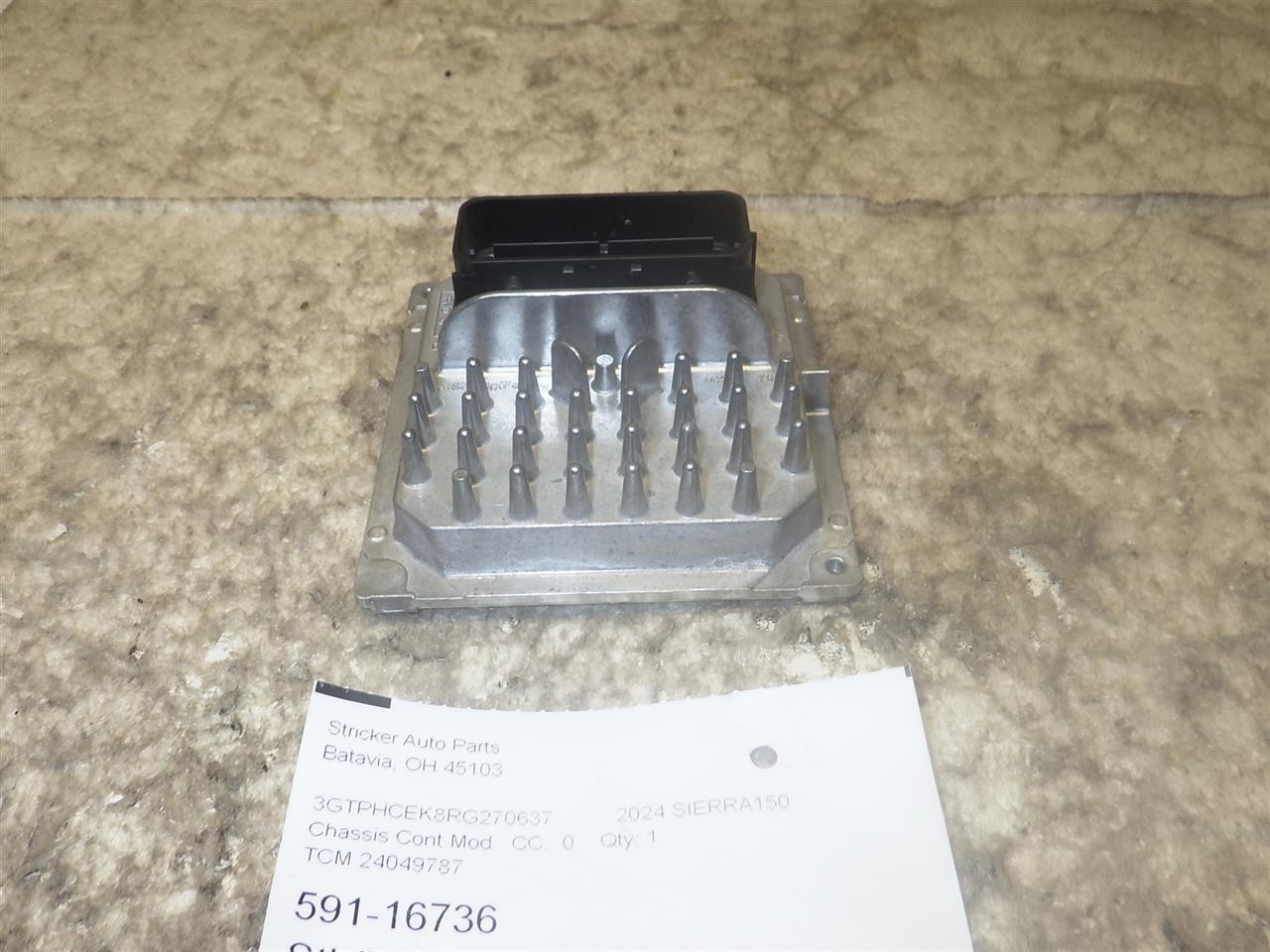 GMC Sierra 1500 2024-2025 Transmission Control Module 0K mi. 24042700 5212