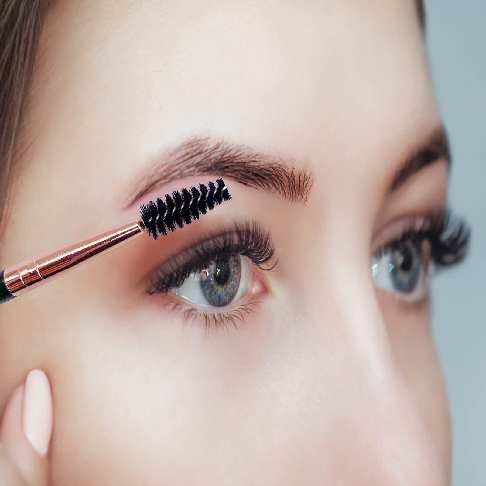 UorPoto Mascara Brush Wands Makeup Lash Spoolies Set 5Pcs Spooly Eyelash Eyeb...