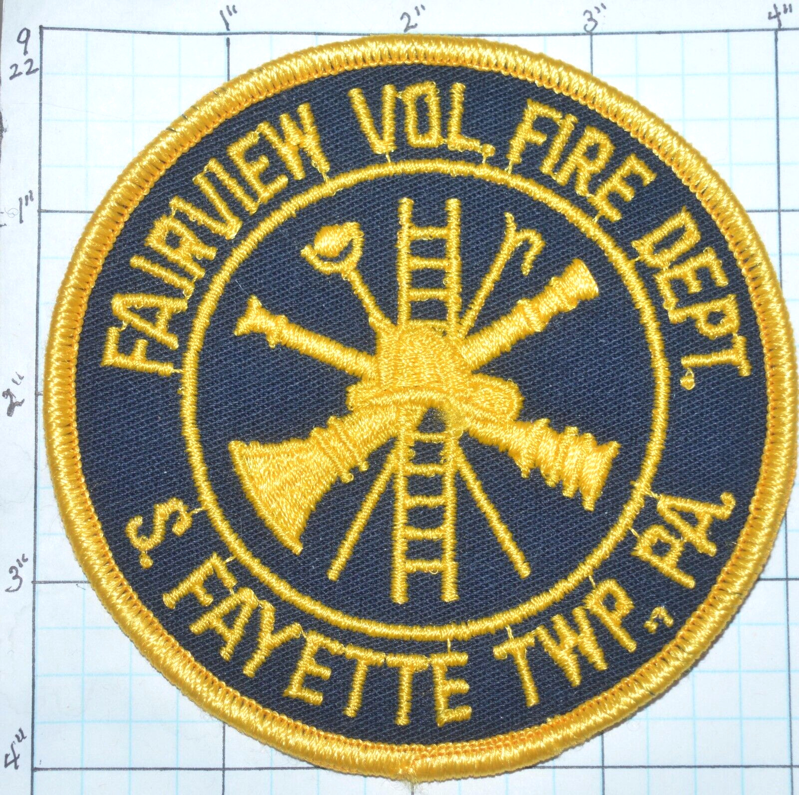 PENNSYLVANIA, FAIRVIEW VOL FIRE DEPT SOUTH FAYETTE TOWNSHIP PATCH