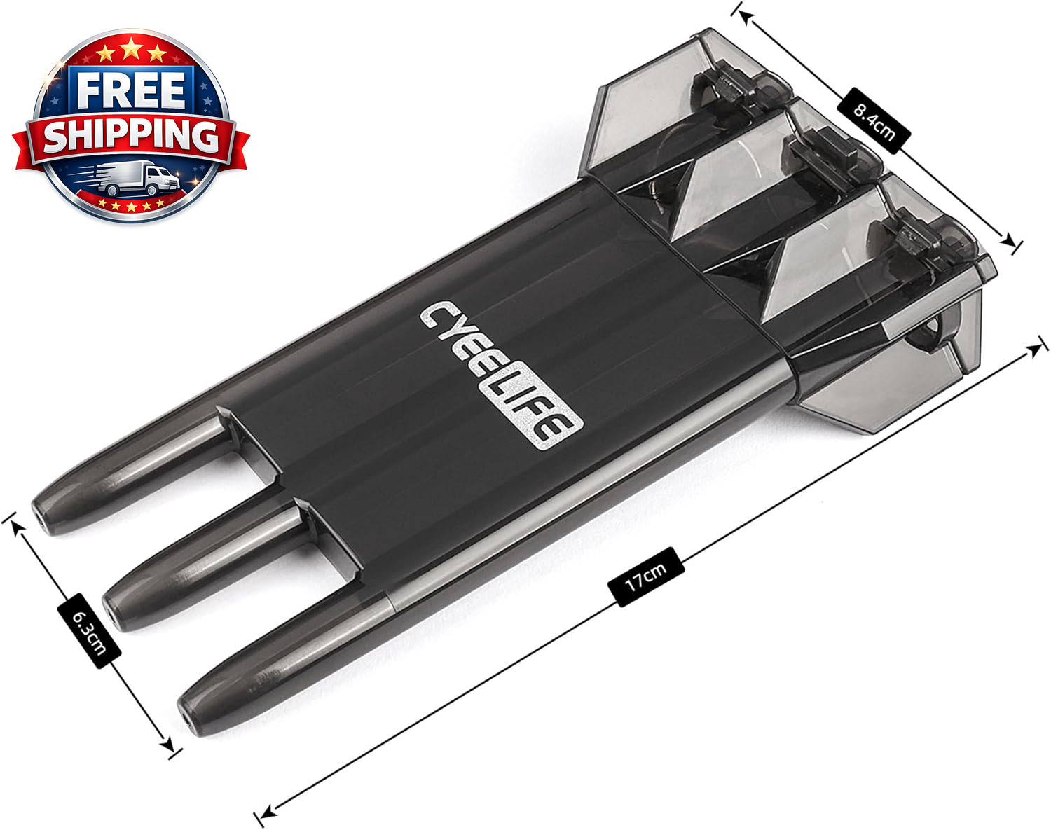 Darts Plastic Tip - Professional Soft Tip Darts Set 18 Grams with Carr
