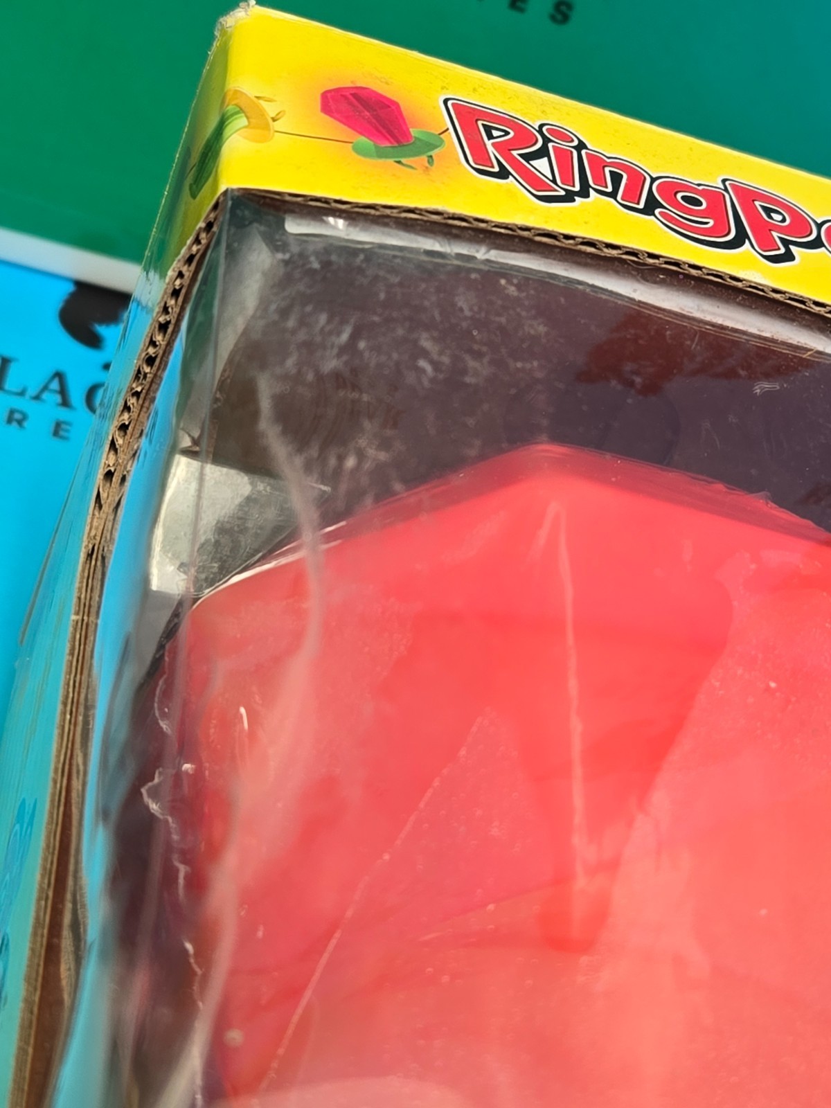 Giant Ring Pop Candy Novelty Oversized 1.5 Pound Strawberry Sealed