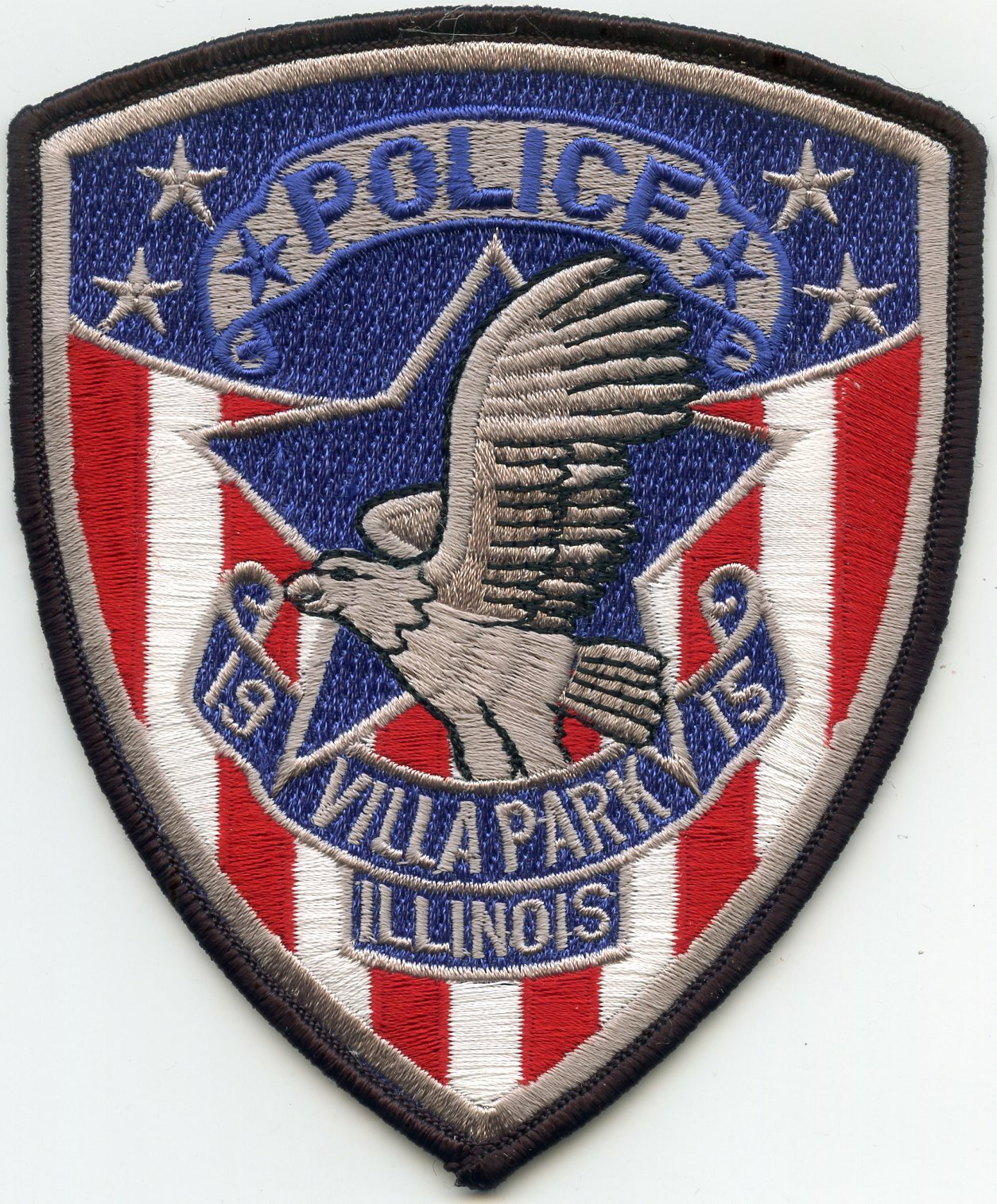 VILLA PARK ILLINOIS IL colorful POLICE PATCH