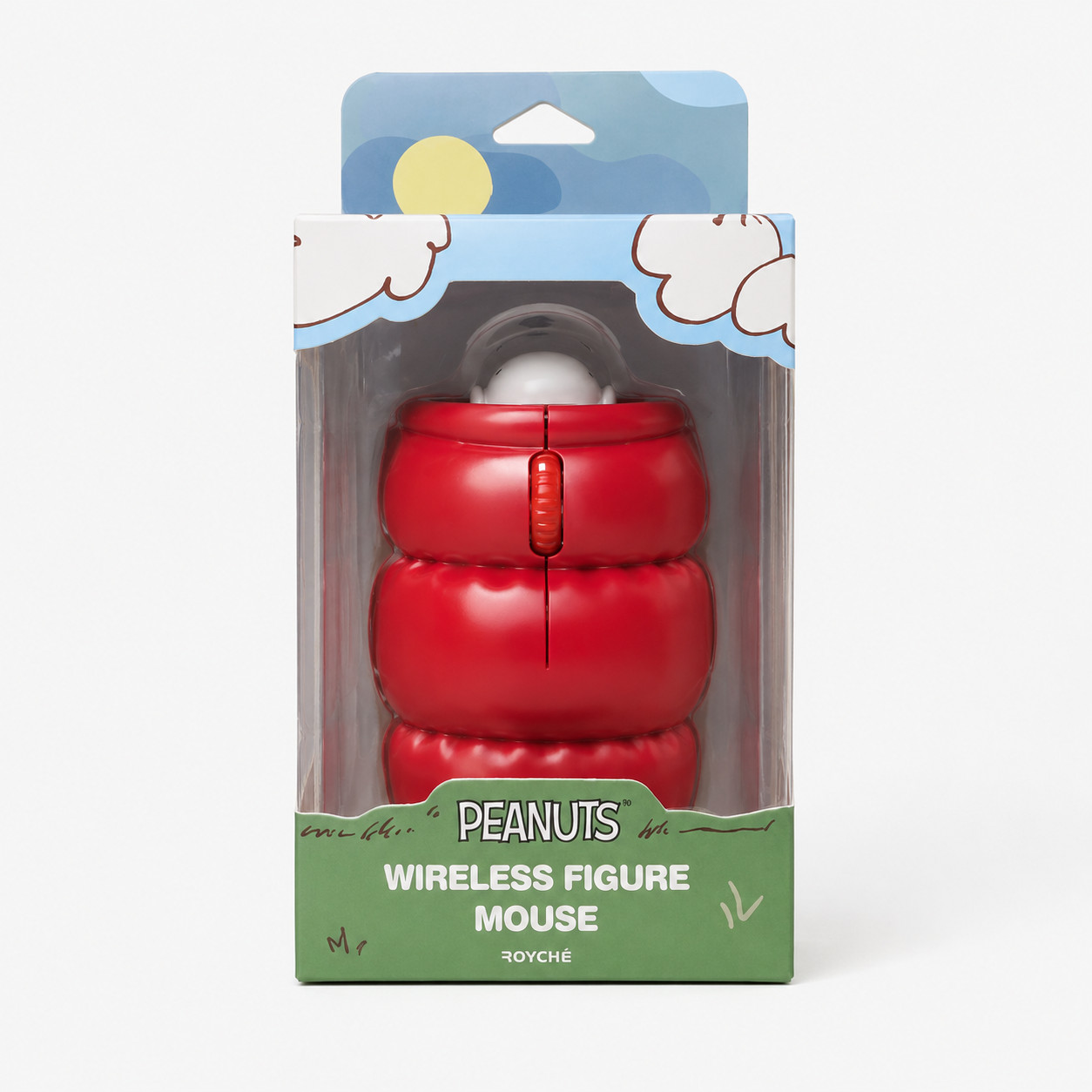 Royche Snoopy Bluetooth Wireless Mouse Multi Pairing Figure Cute Korea
