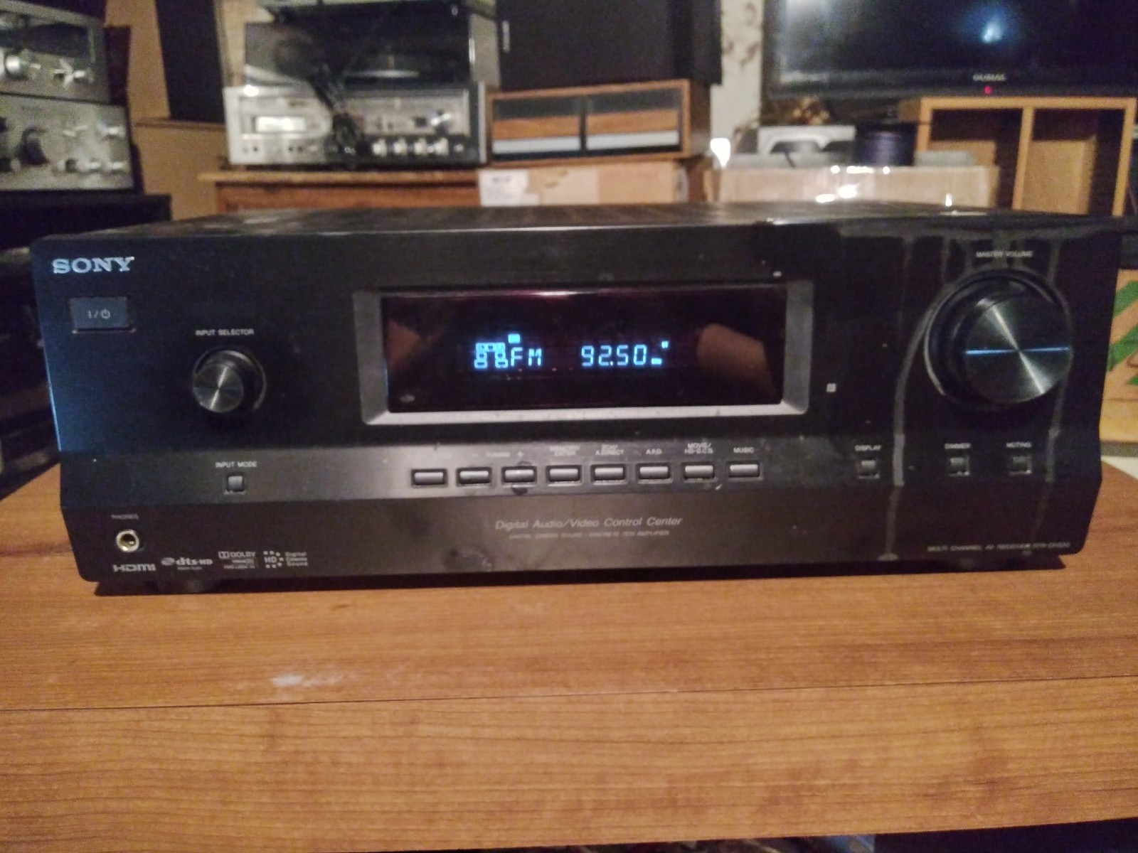 Tested & Working Sony STR-DH520 100w Receiver 7.1 Home Theatre HDMI NO REMOTE