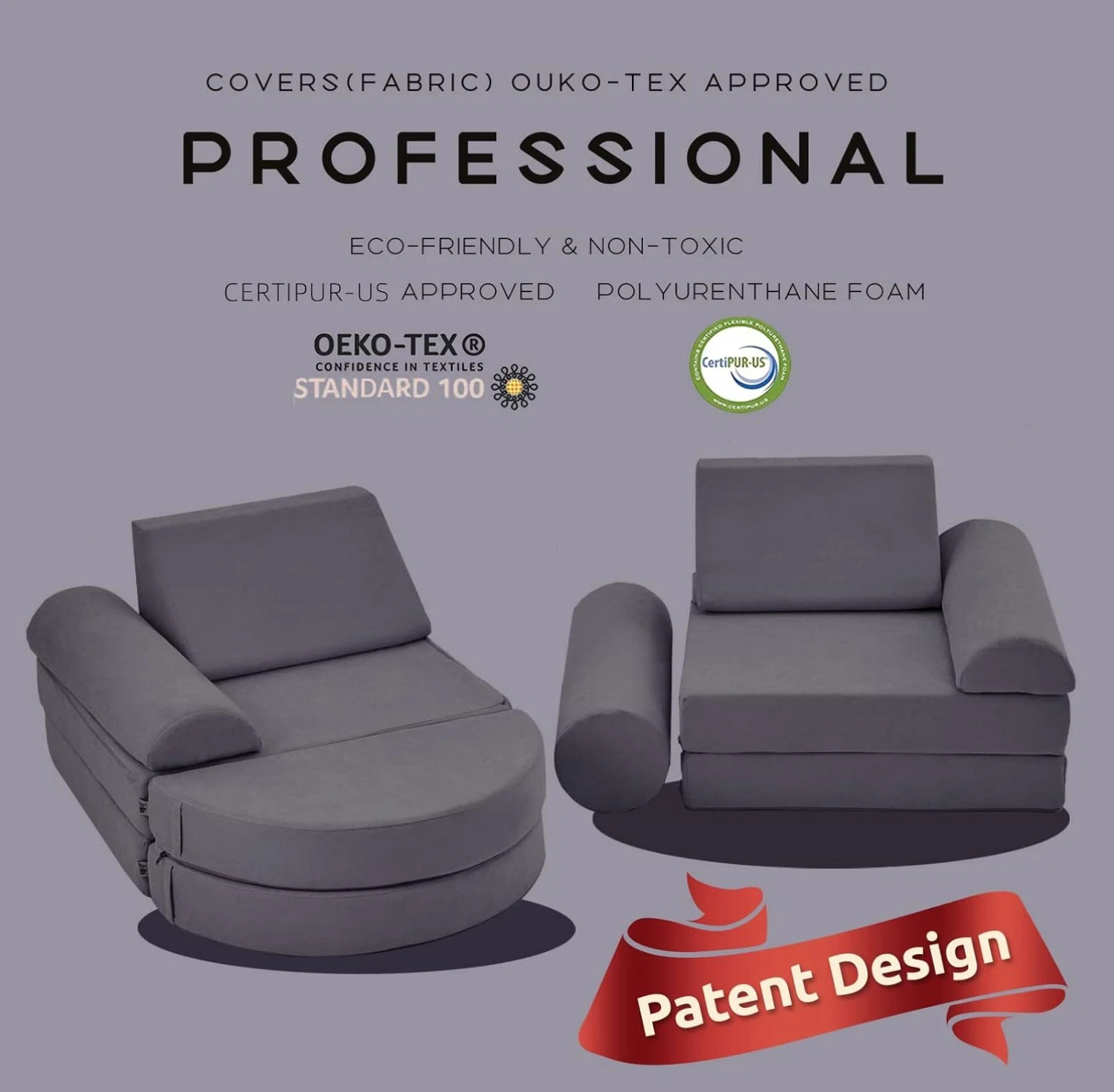 Kids Couch 14PCS Luxury, Floor Sofa Modular Furniture for Adults