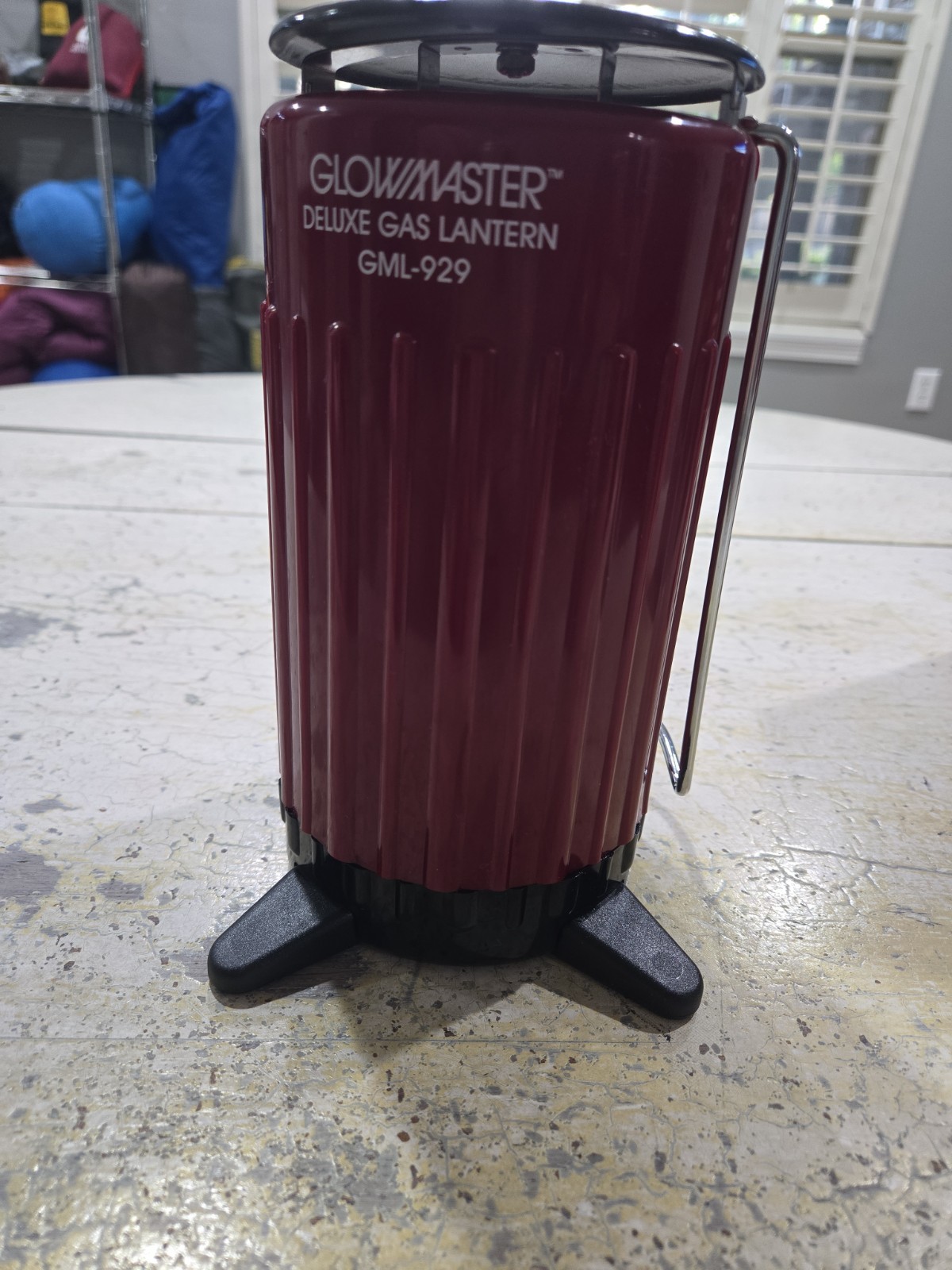 Glowmaster Deluxe Gas Lantern GML-929 Red