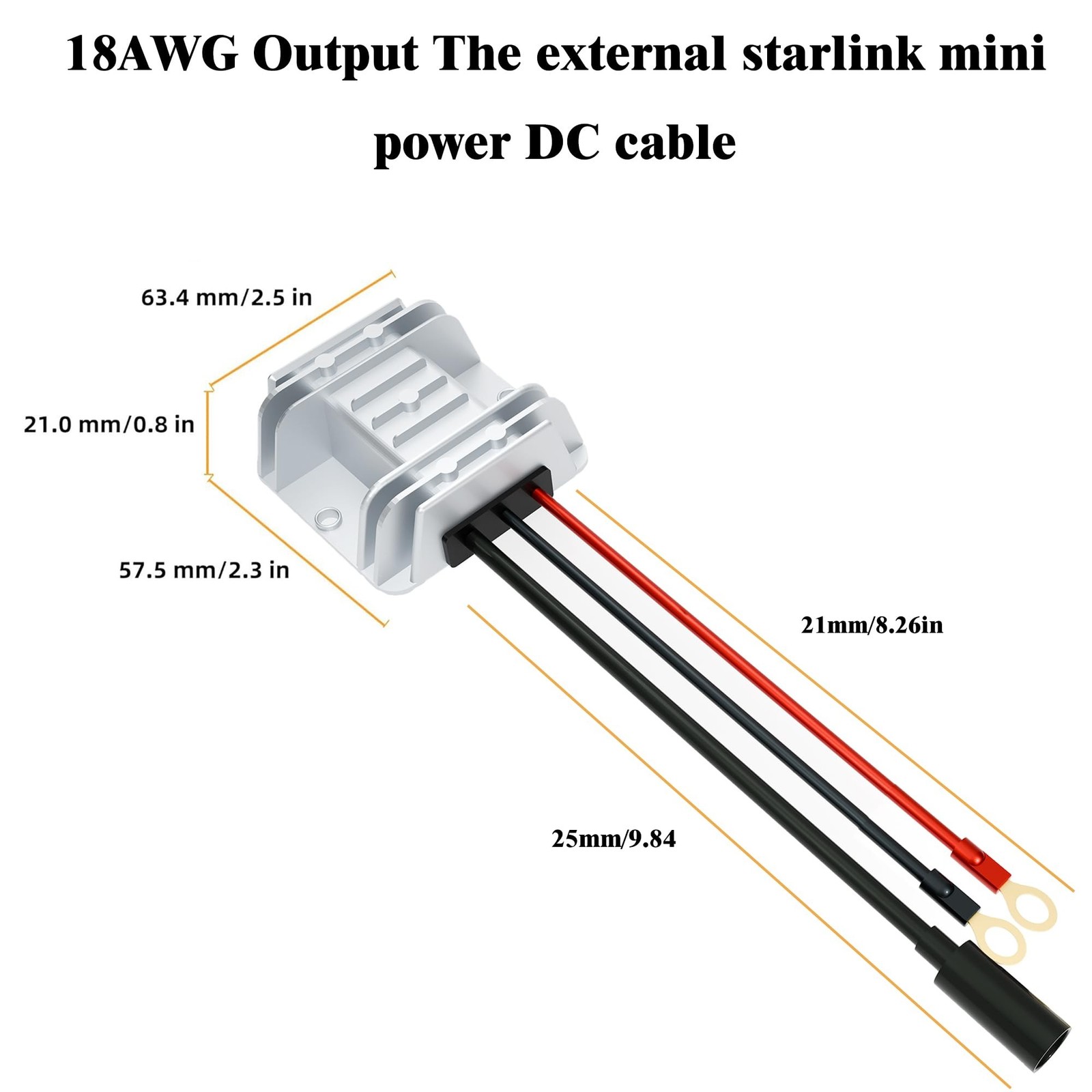 Starlink Mini 12V Adapter-12V/24V to 48V Input Battery Modification Boost Con...