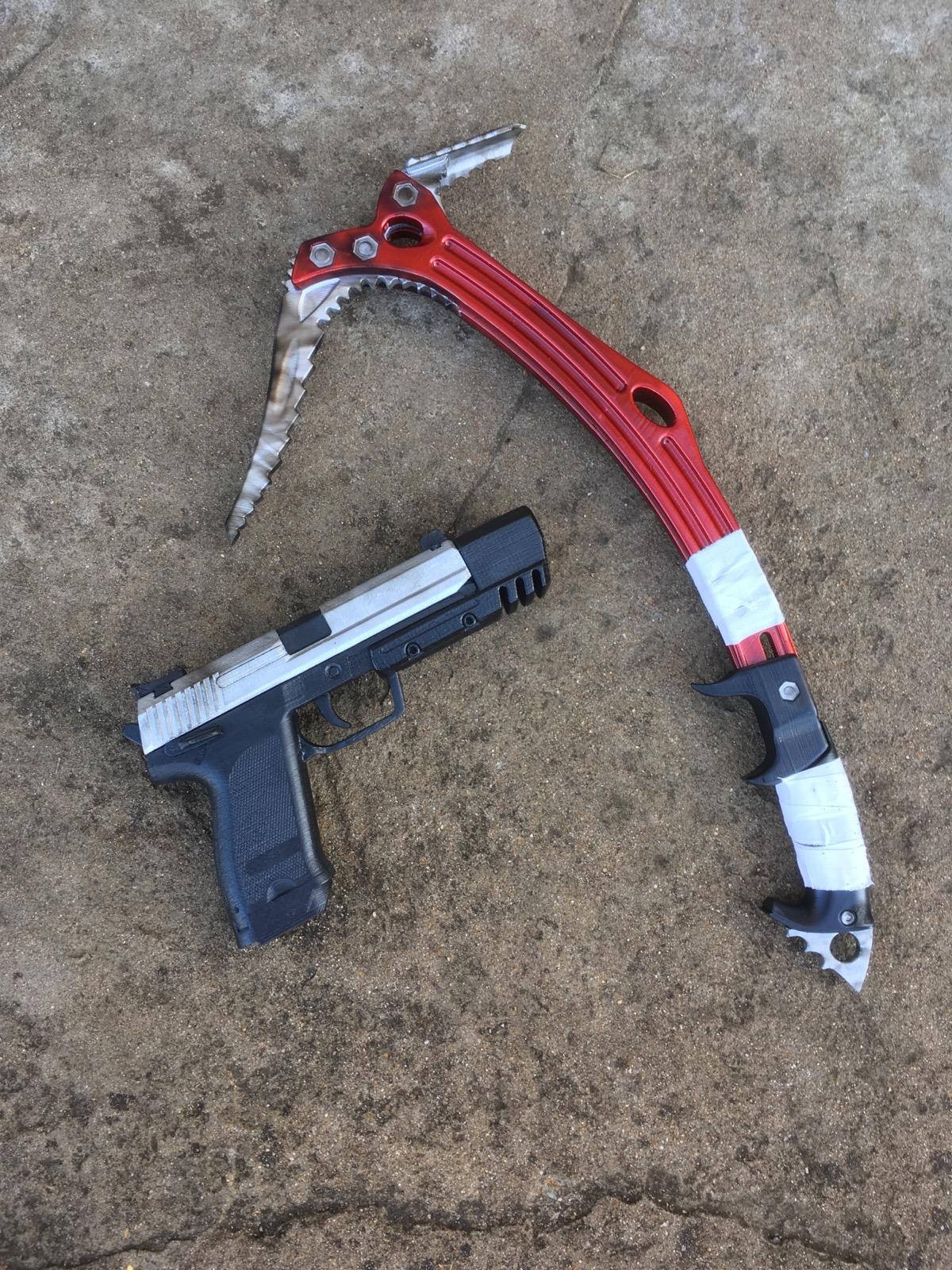 Tomb Raider - Tarkov Inspired Ice Axe Replica - Kit