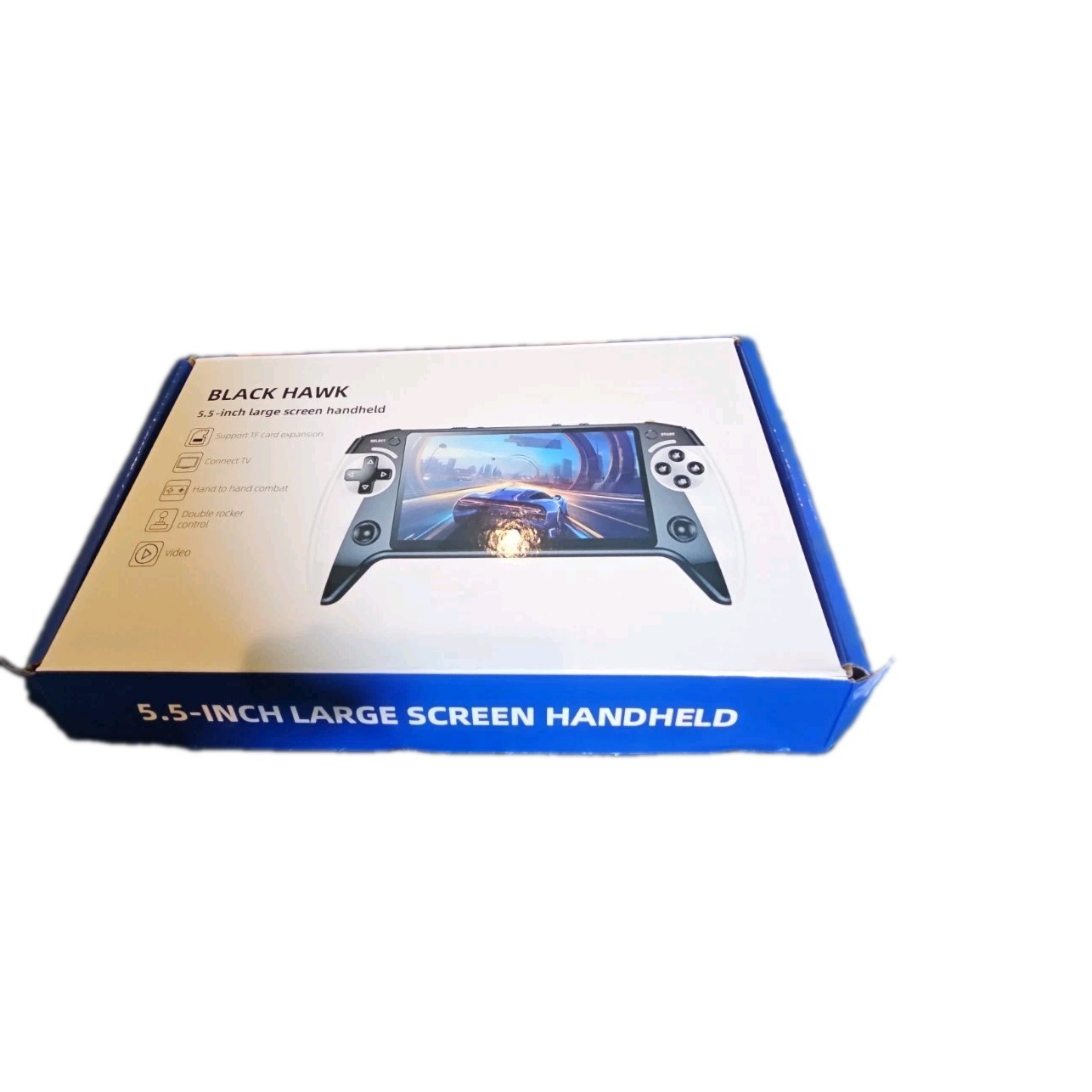 Black Hawk 5.5 - Inch Large Screen Handheld Video Game New w/ Open Box