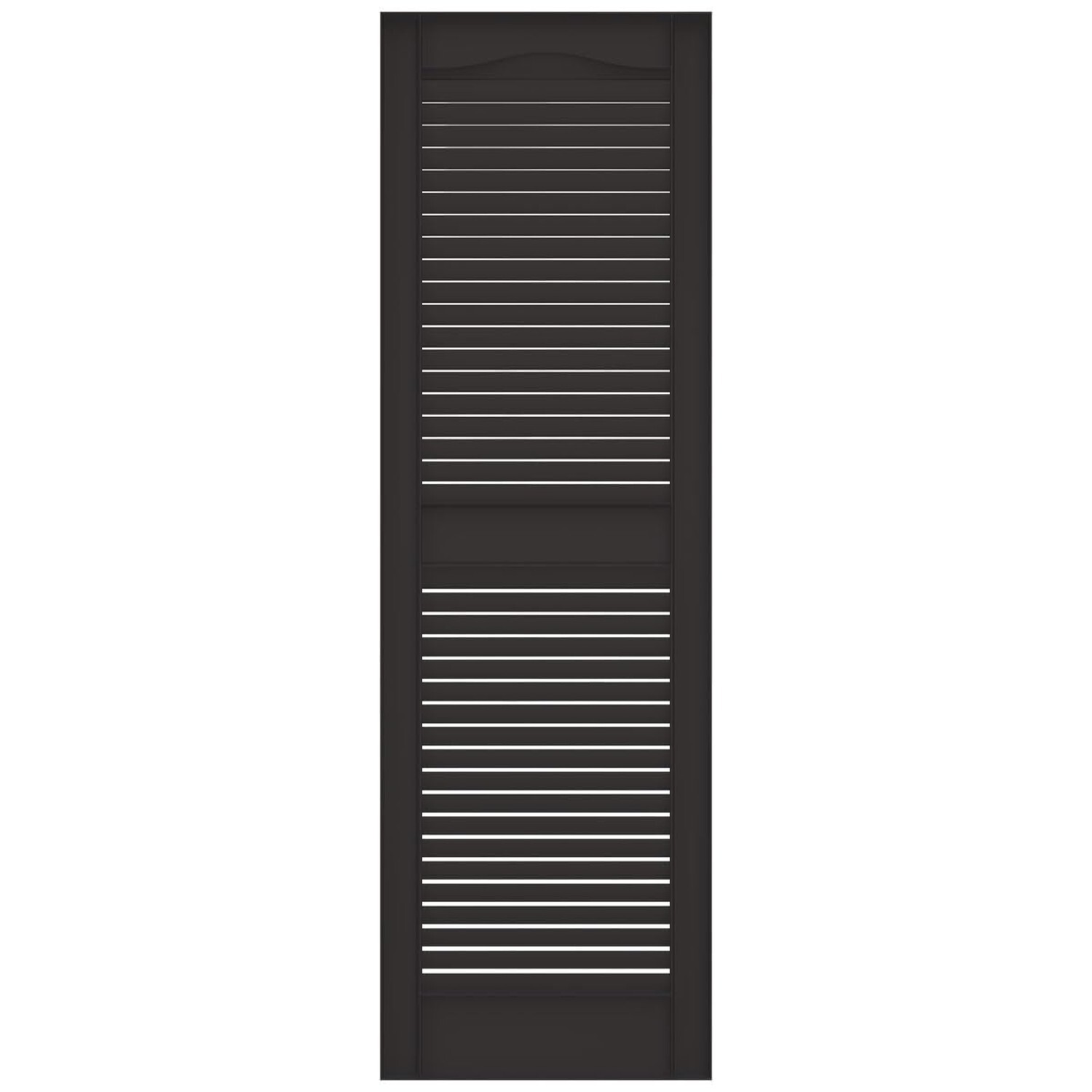 Ekena Millwork Lifetime Vinyl LL1S12X05500MS Standard Cathedral Top Center Mu...
