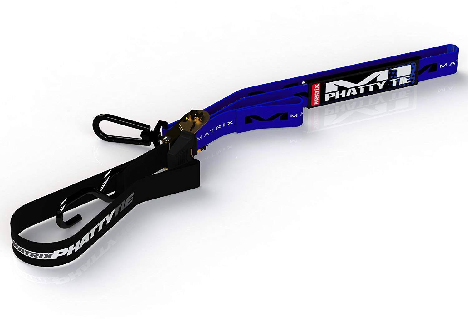 Matrix Concepts M1 1.5 Phatty Tiedowns Ratcheting Blue