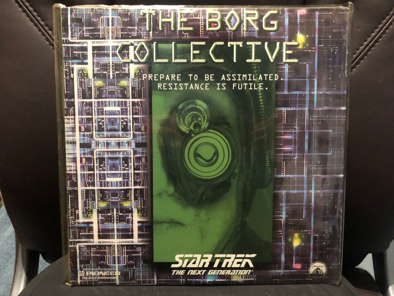 The Borg Collectives Prepare To Be Assimilated Resistance Is Futile 12"Laserdisc