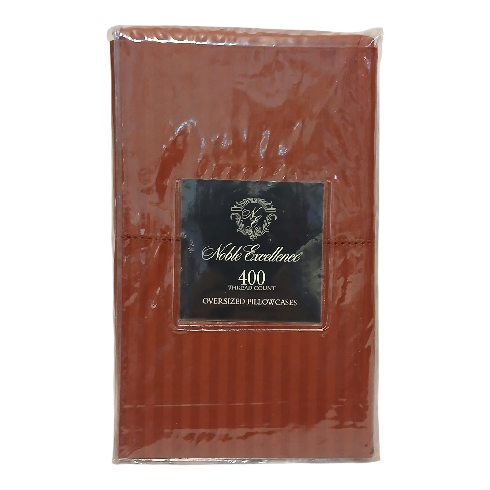 Noble Excellence Egyptian Cotton pillowcases 400 Thread Count Cardinal