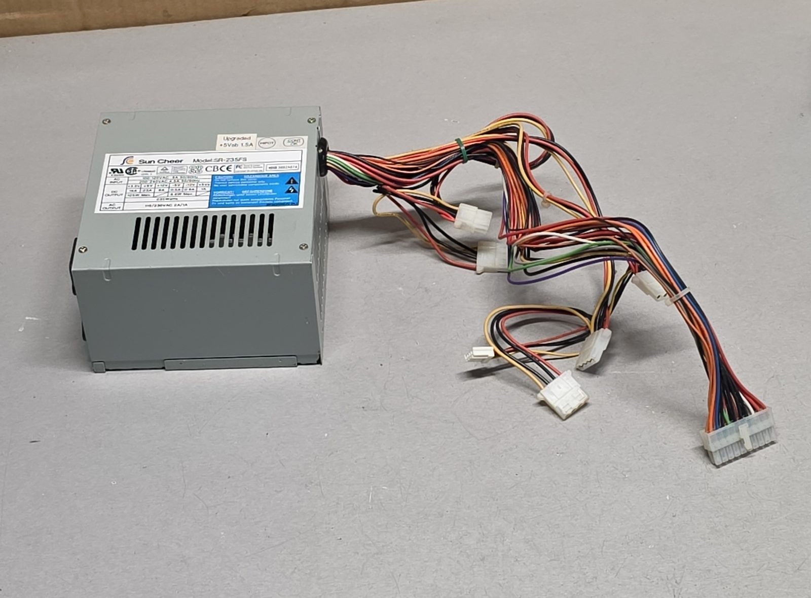 Sun Cheer SR-235FS 235W AT Power Supply for Vintage PC
