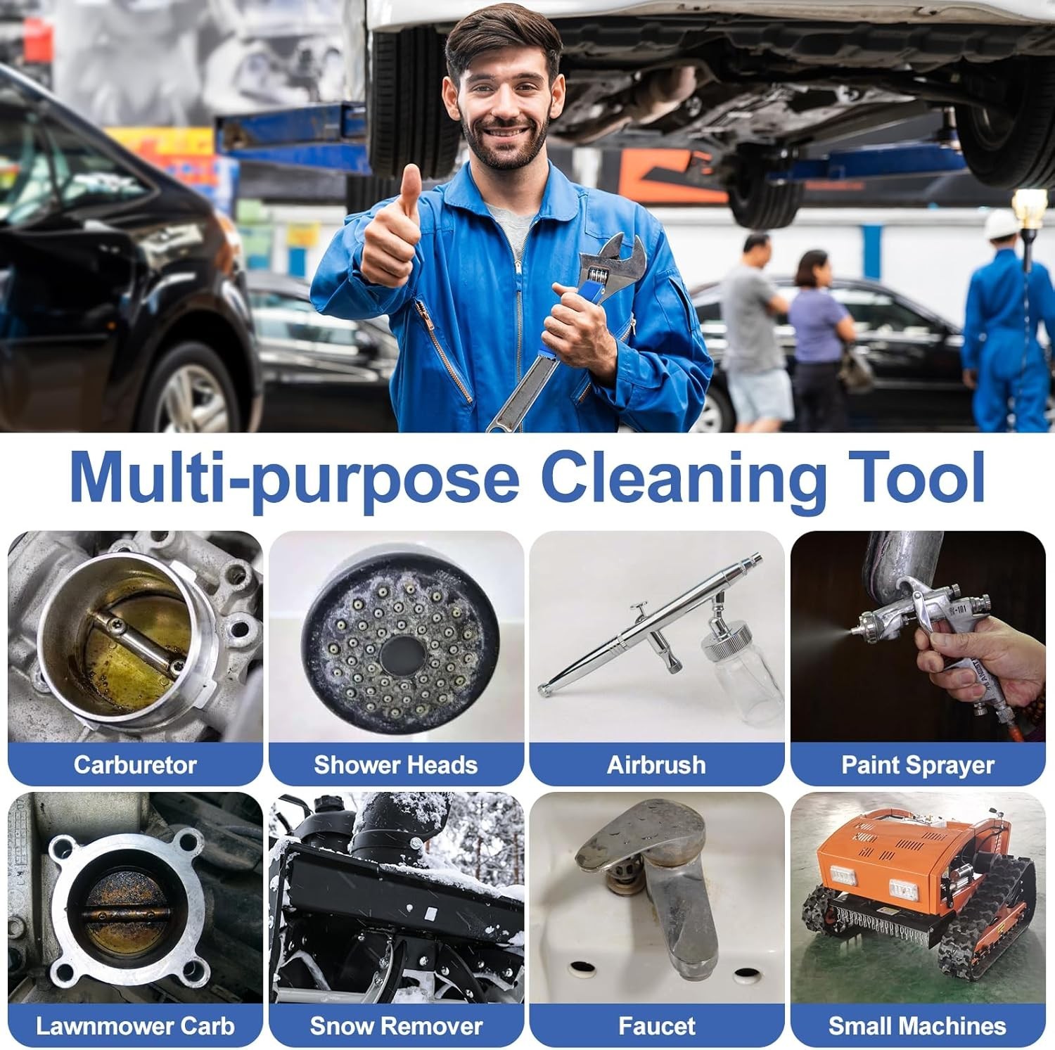 Torch Tip Cleaner, Welding Nozzle Tip Cleaner, Carburetor Cleaner Tools Accessor