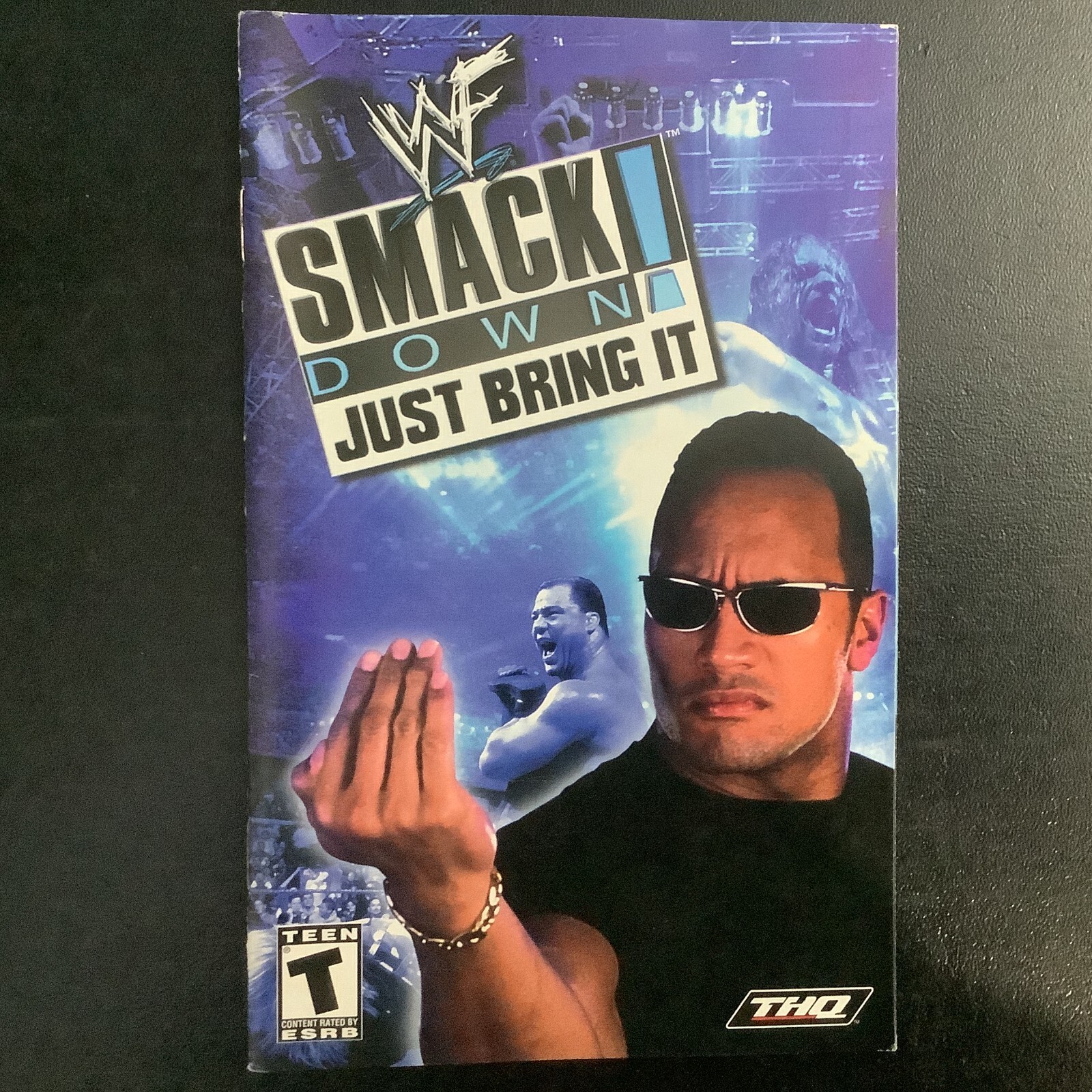 WWF Smackdown! Just Bring It! PS2 PlayStation 2 Instruction Manual Only