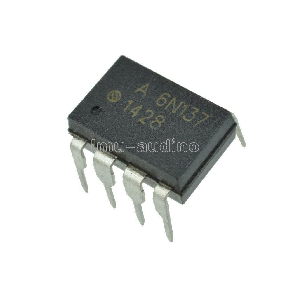 10PCS 6N137 DIP8 FSC ISOLATOR 2.5KVRMS 1CH OPEN NEW