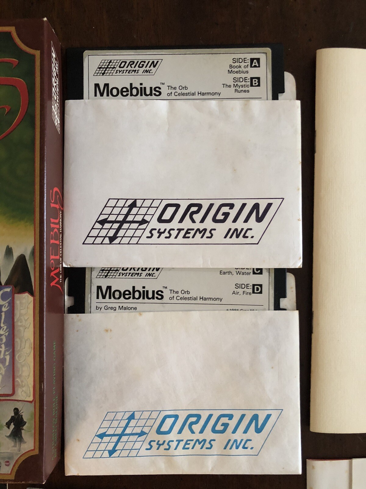 Apple 2 - Moebius: The Orb of Celestial Harmony - Origin 1985