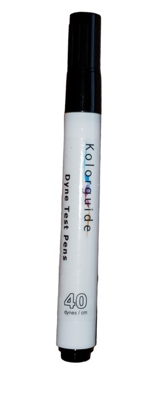 Dyne Test Pens Kit 36 38 40 Dynes/cm (12 Pack – 4 Each) Surface Energy