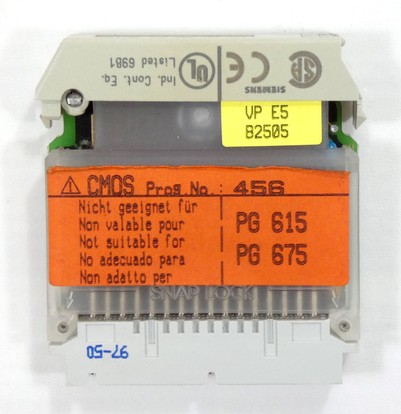 Siemens Simatic S5 6ES5 376-1AA11 E:01 Memory Module -Unused/Original Packaging-