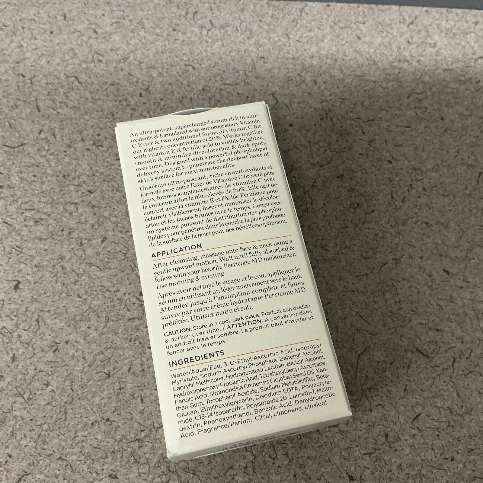Perricone MD Vitamin C Ester Brightening Amine Face Lift 2 oz~SEALED. NEW. $$$$