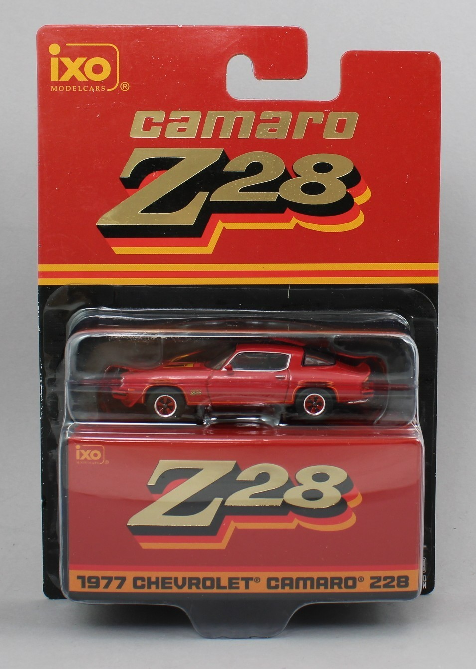 1:64 IXO Models *RED & BLACK* 1977 Chevrolet Camaro Z28 *NIP*