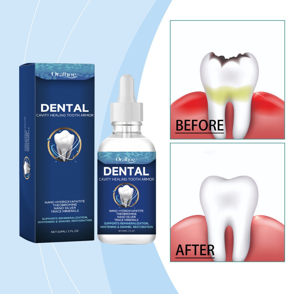 Dental Care Liquid Lasting Freshing Breath Deep Cleaning Teeth Brightening Serum