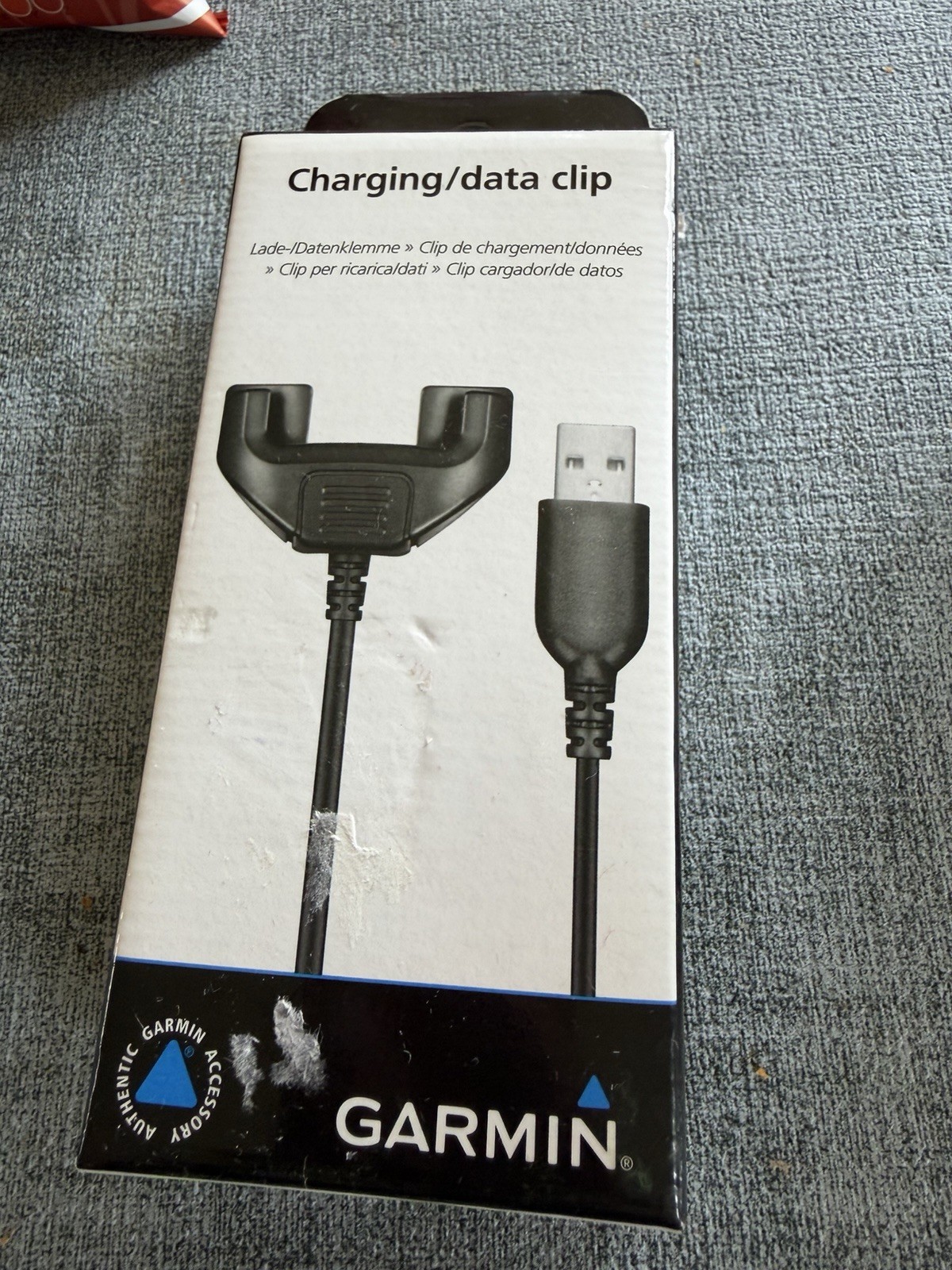 Garmin USB Data & Charging Clip for Vivosmart 010-12217-00 New