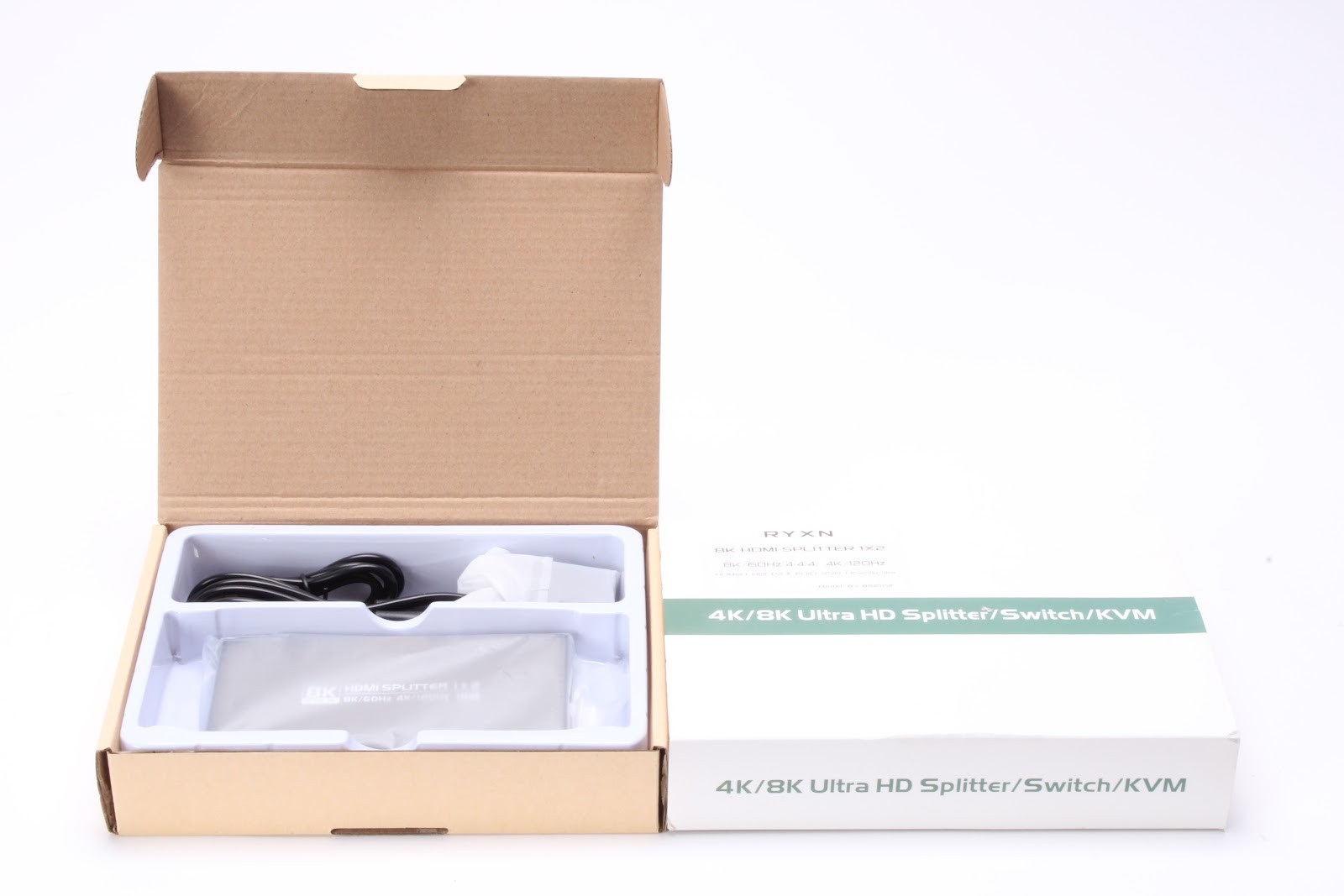 RYXN RY-8SP102 4K/8K Ultra HD Splitter/Switch/KVM - New Open Box