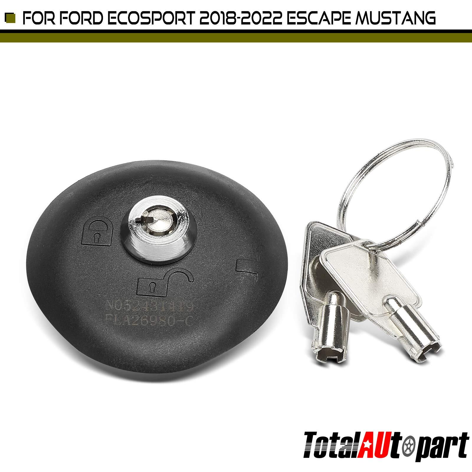 Fuel Tank Cap w/ Locking for Ford Escape 2017-2019 Mustang 2016-2023	EcoSport