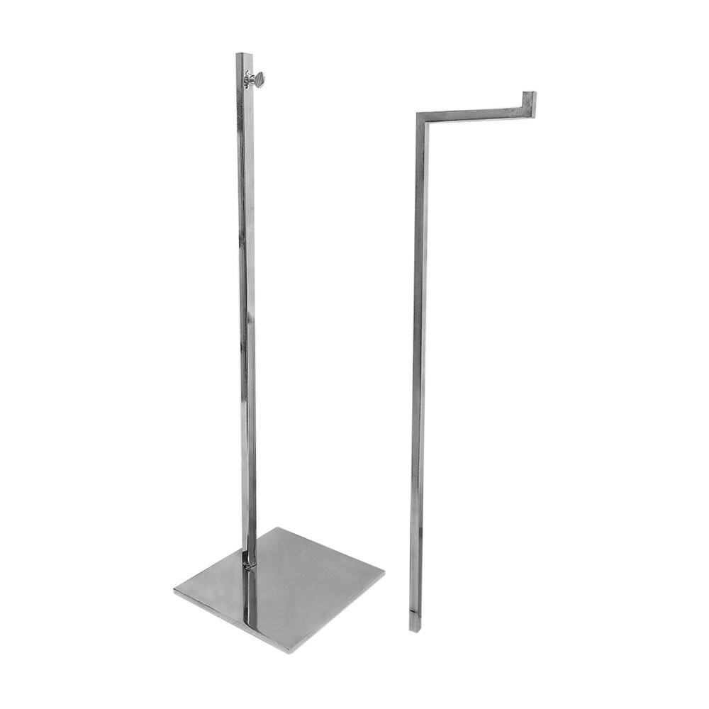 Adjustable Single Hook Scarves Purse Handbag Display Stand Retail Store-Chrome