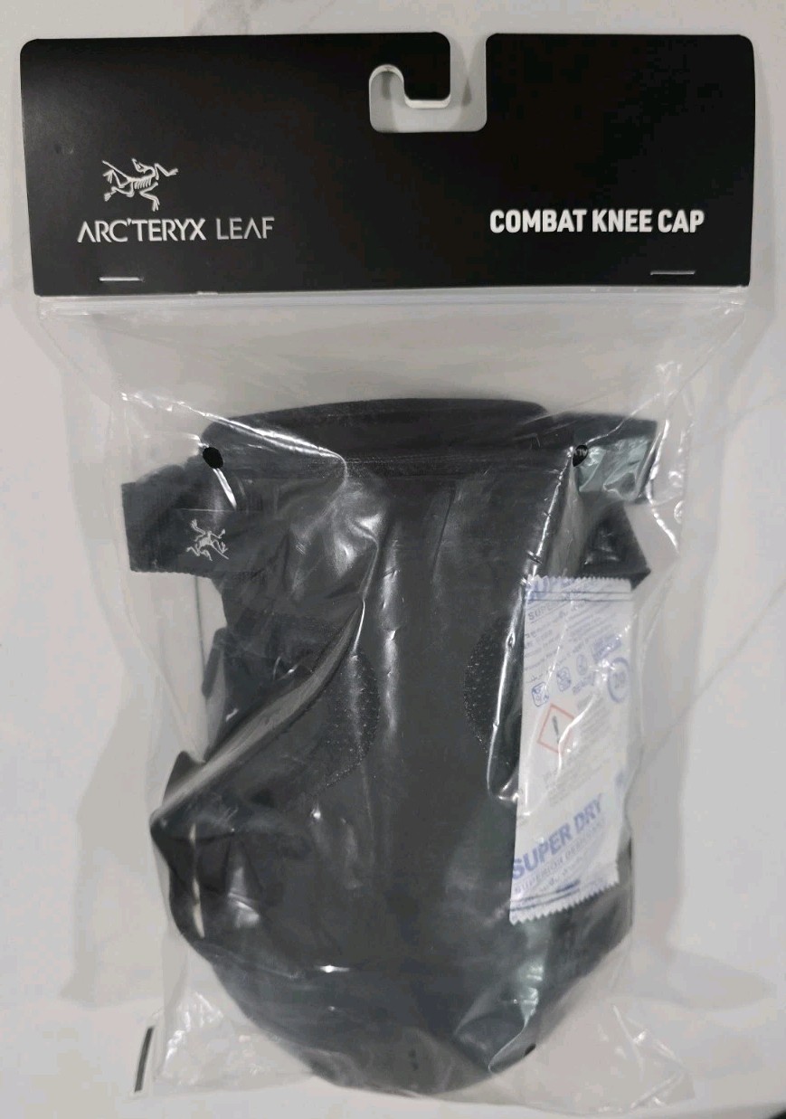 Arc'teryx LEAF Combat Knee Caps Military Tactical, BLACK