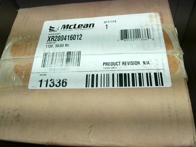 Mclean nVent XR200416012 Electronic Enclosure Heat Exchanger 115V 1PH 50/60Hz-Fa