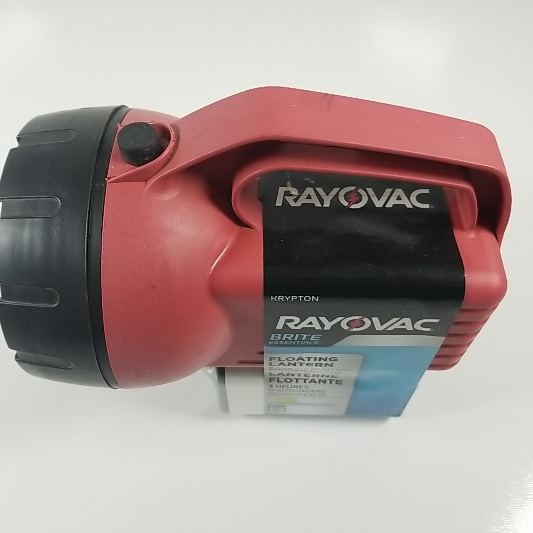 NIP Rayovac Brite Essentials FloatIng Lantern 6-Volt 35 lumens 120hr Runtime