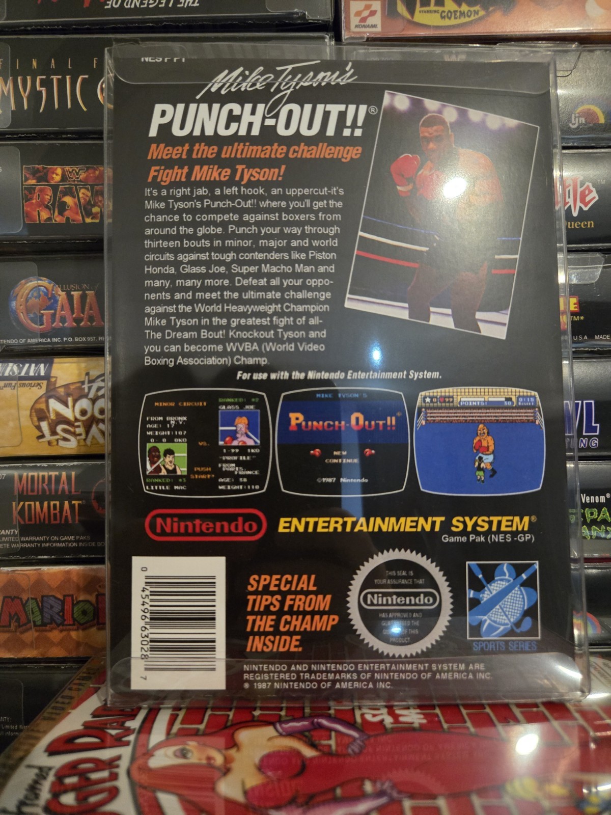 Mike Tyson's Punch-Out!! - Replacement Box READ DESCRIPTION