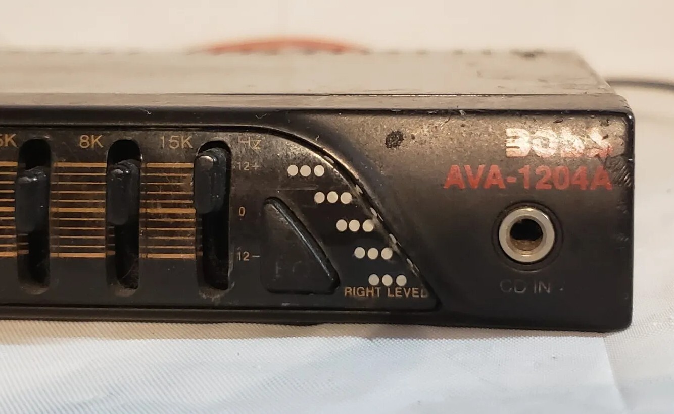 Boss AVA-1204A Equalizer