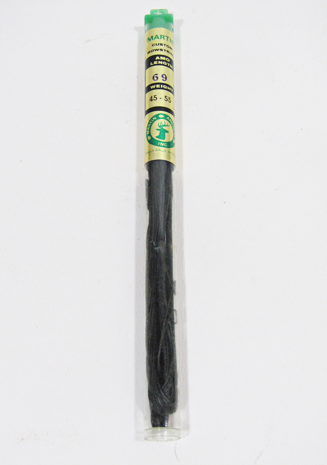 Vintage Martin Archery CUSTOM 69” Bow String Weight 45-55 lbs Black