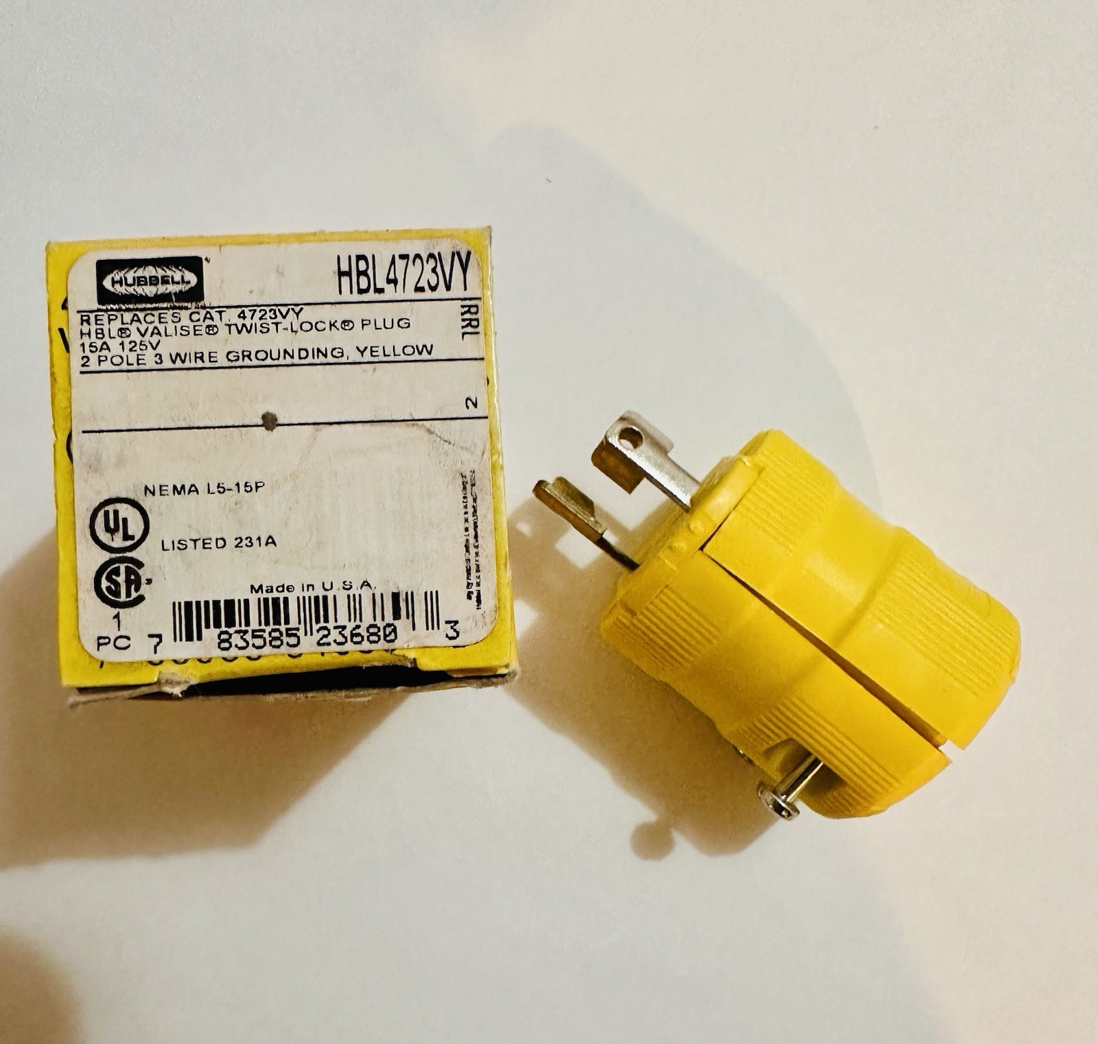 Hubbell-HBL4723VY