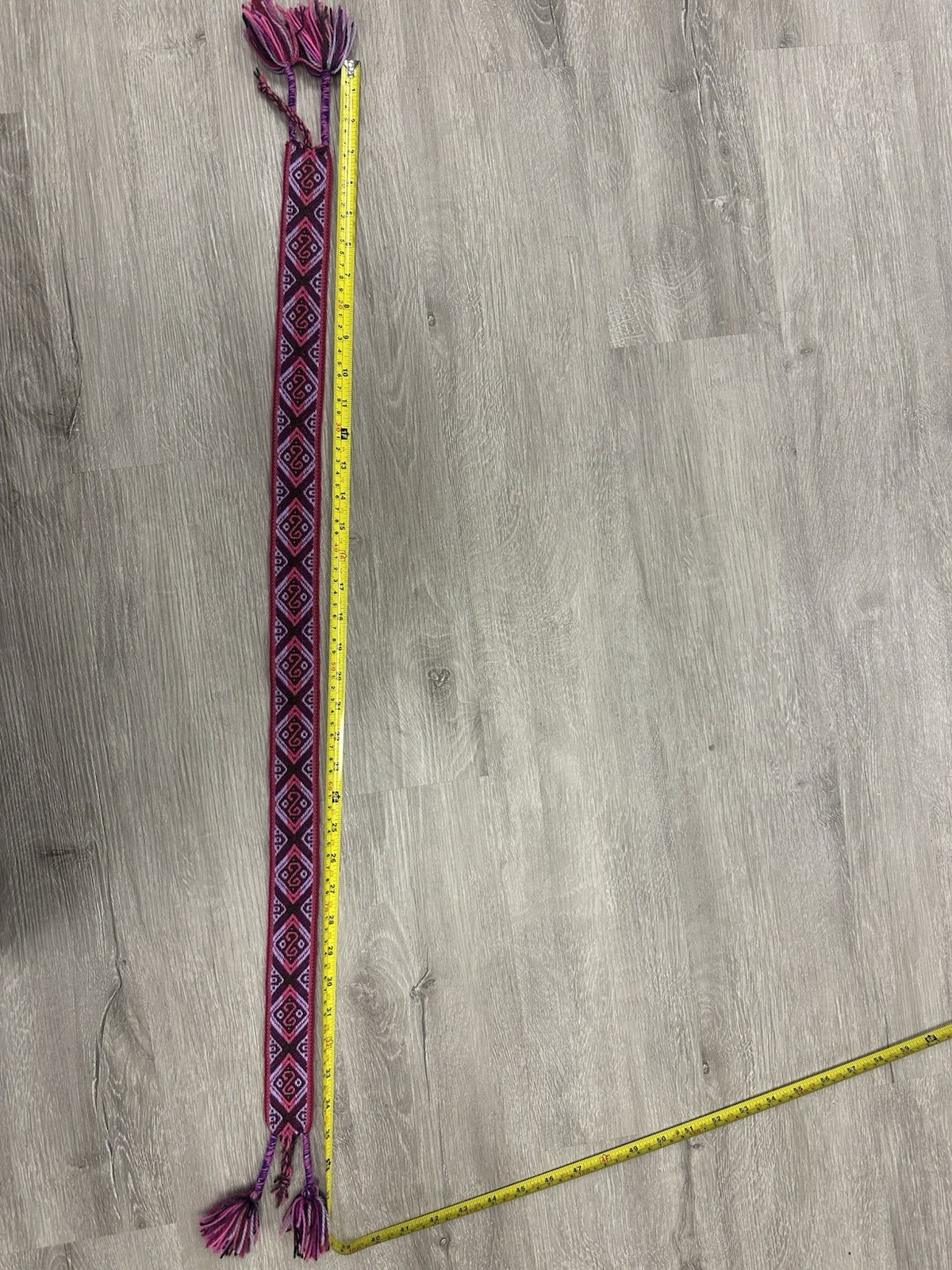Authentic Peruvian Andean Hat Belt