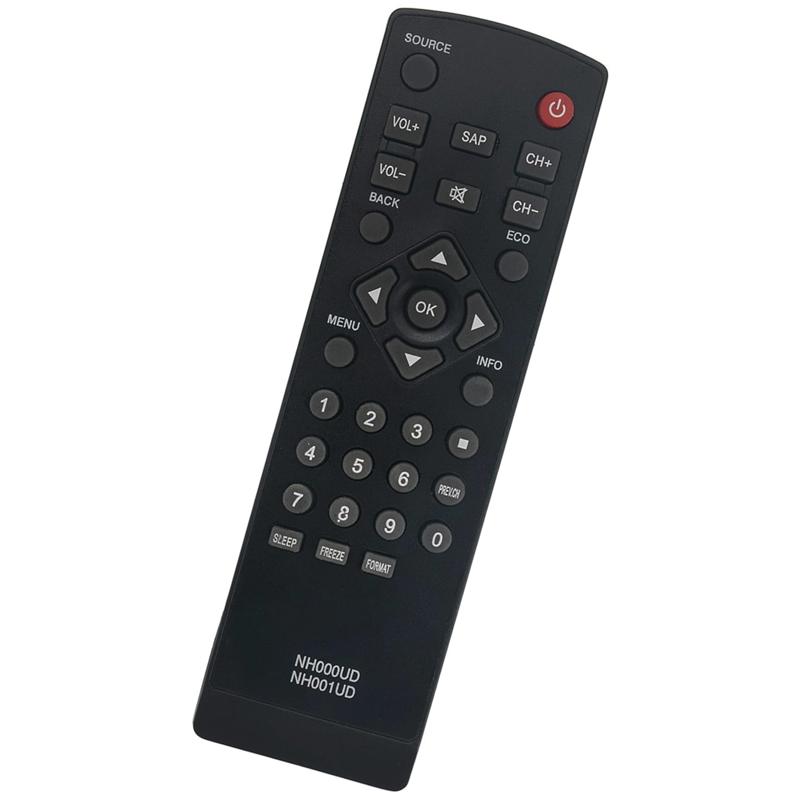 New NH000UD NH001UD Remote for Emerson Sylvania TV LC260EM2 LC320EM2 LC320SL1TH2