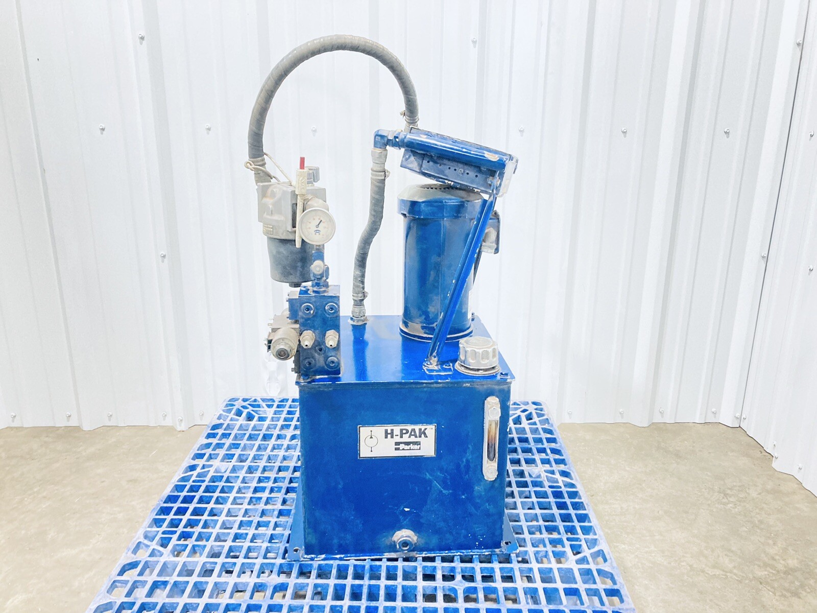 PARKER H-PAK THERMAL TRANSFER HYDRAULIC HEAT EXCHANGER RM-08-12 / MARATHON MOTOR