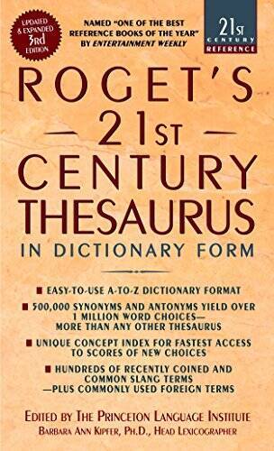 Roget's 21st Century Thesaurus, Third Edition (21st Century Reference) - GOOD