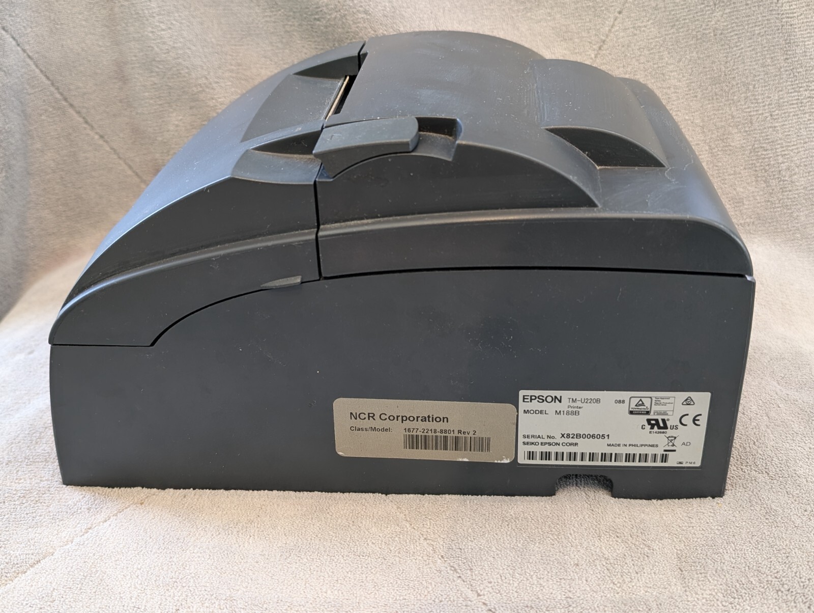 Epson TM-U220B M188B Thermal Receipt Printer Network Ethernet Auto-Cutter