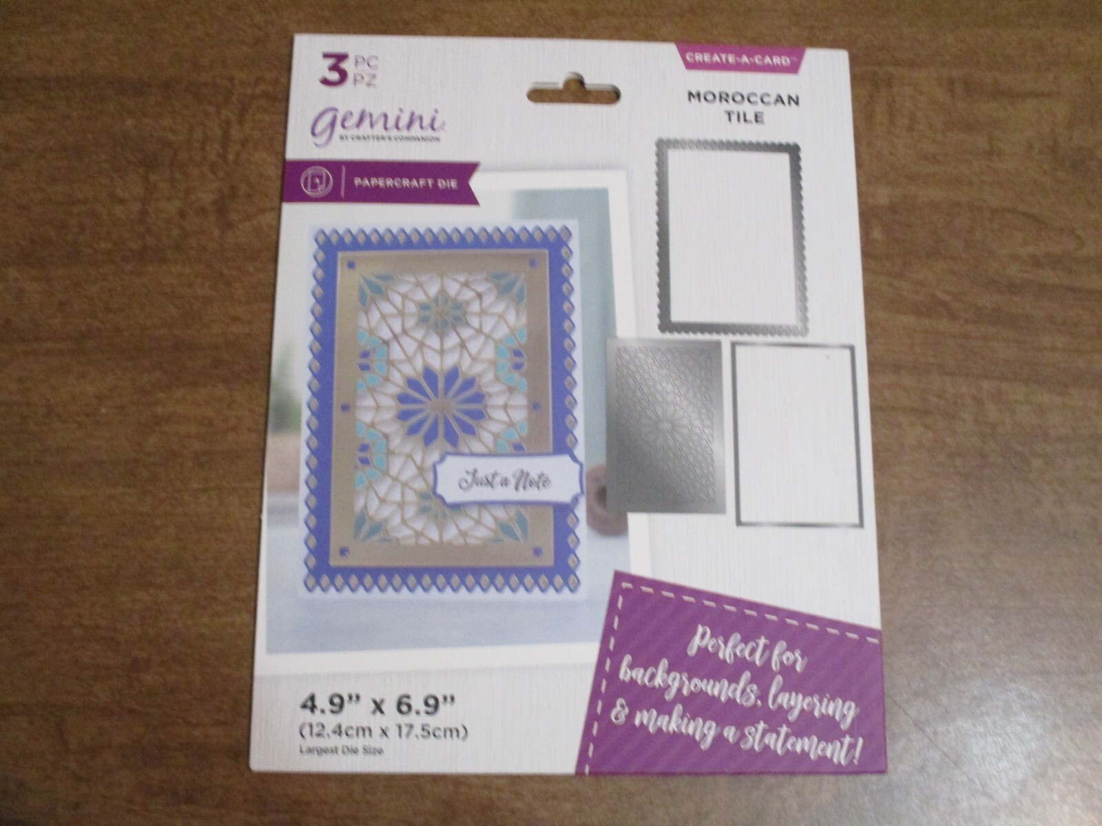 GEMINI PAPERCRAFT DIE MOROCCAN TILE