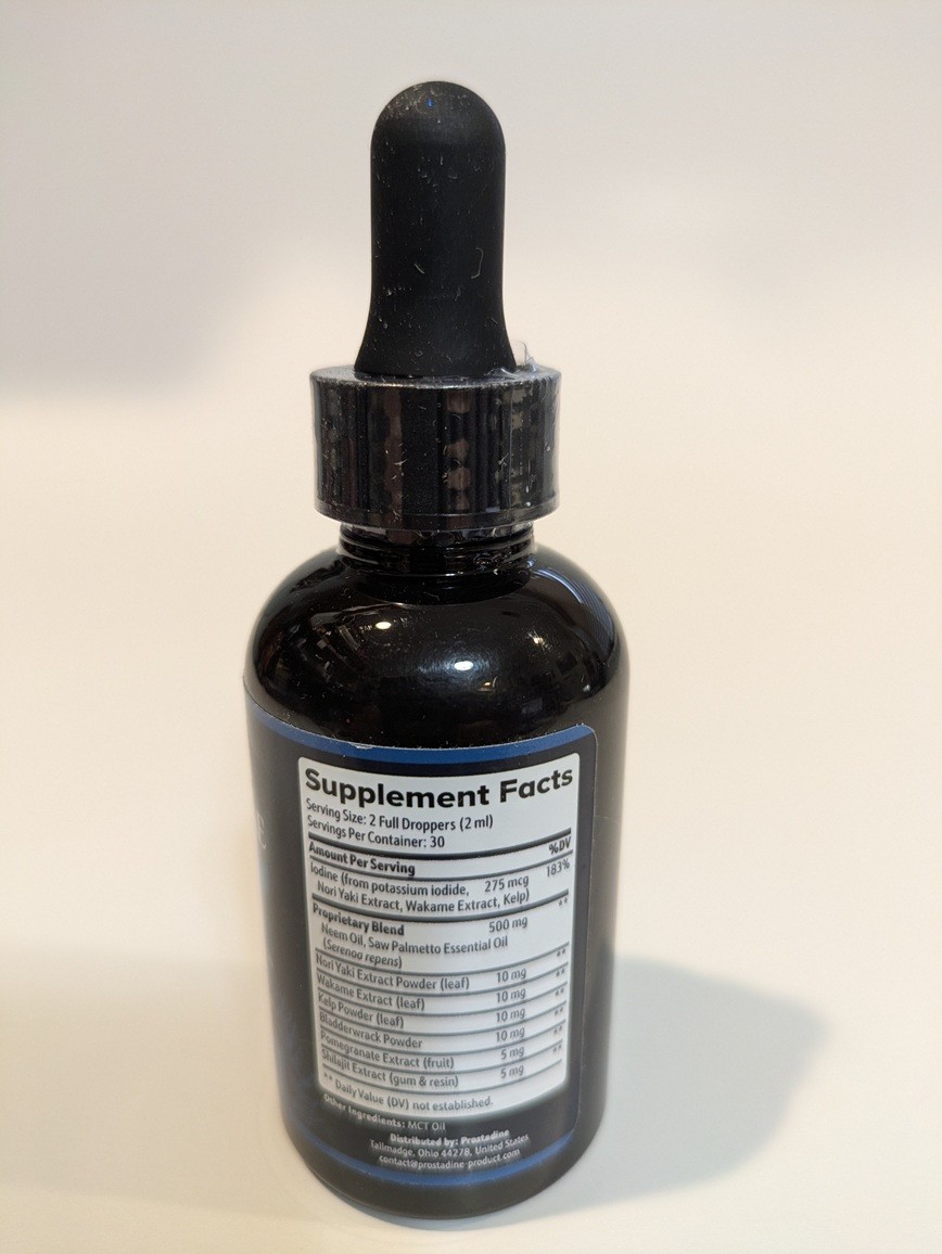 Prostadine Drops Prostate Support Advanced Vitamin Supplement 30 Servings