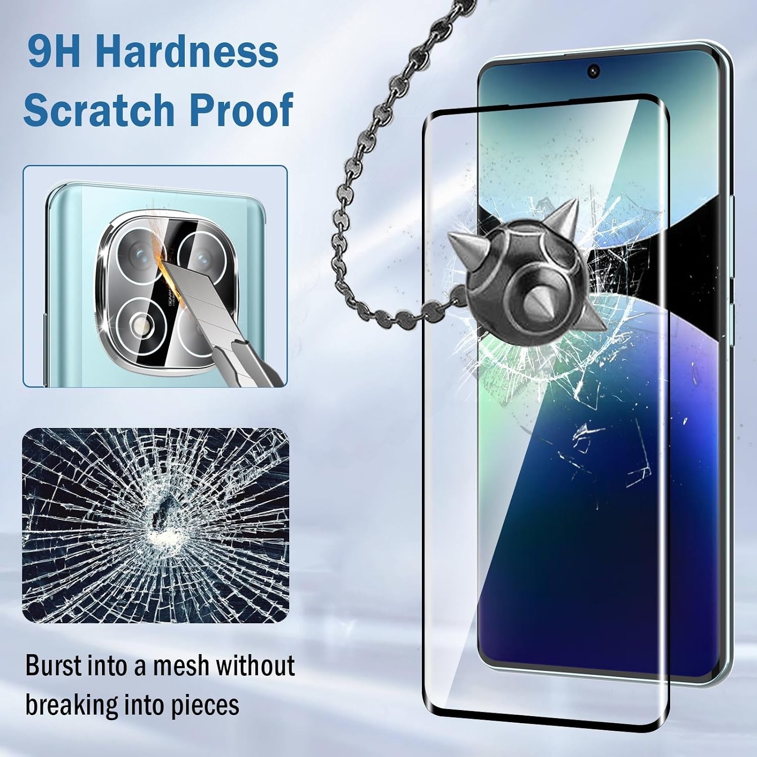 2+2 Pack 3D Screen Protector for Redmi Note 14 Pro Plus 5G Tempered Glass